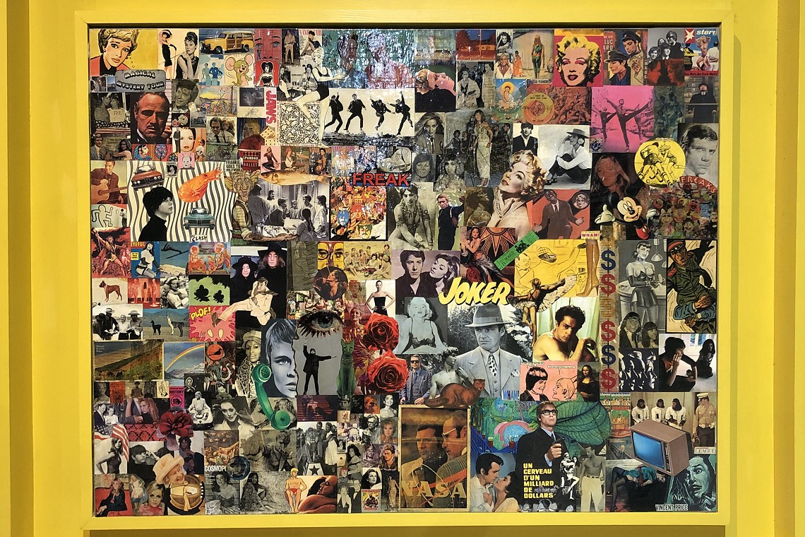 Joker, 2019. Collage. 94 x 115 cm